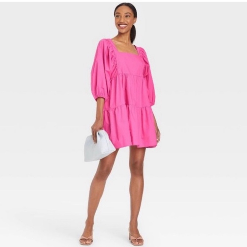 A New Day Pink Mini Dress Barbie